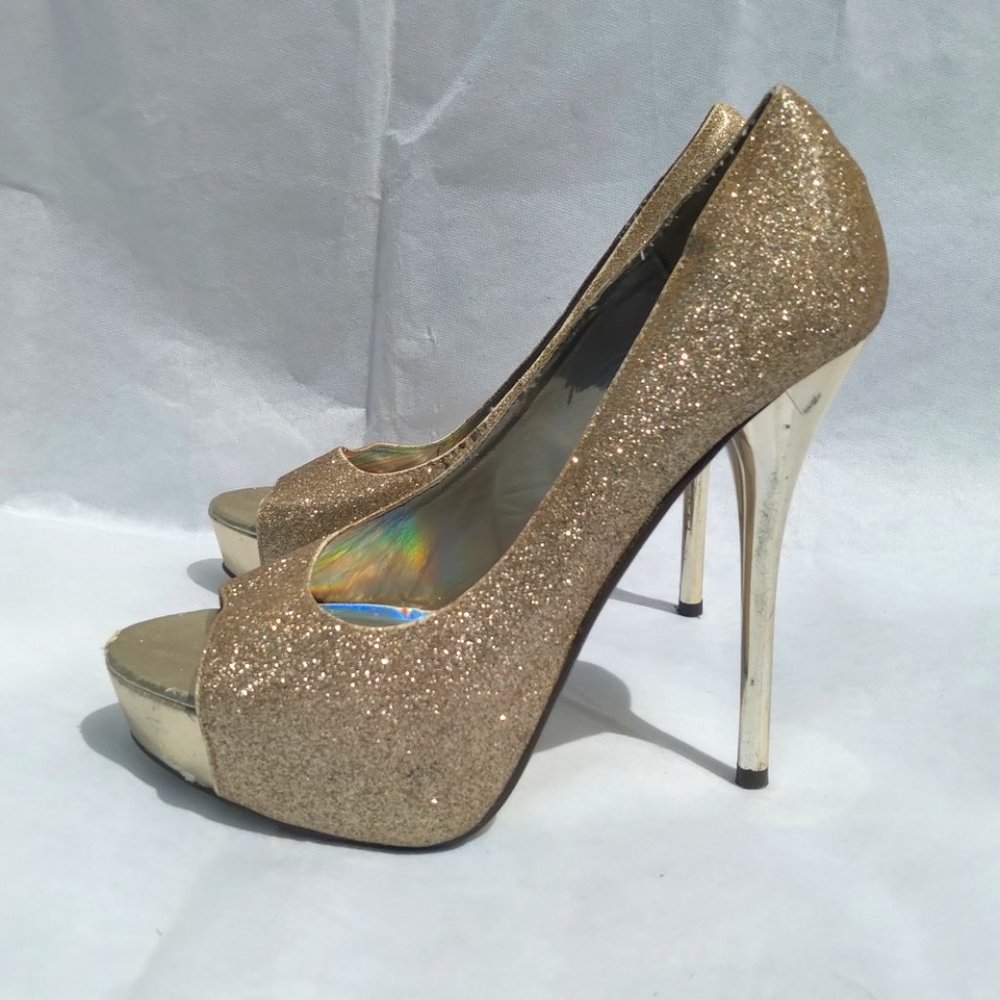 After by Speed Limit 98 Rhinestone d'Orsya Heels